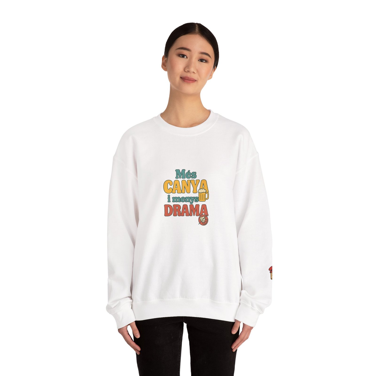 Sweatshirt Més canya i menys drama - Imatge 4