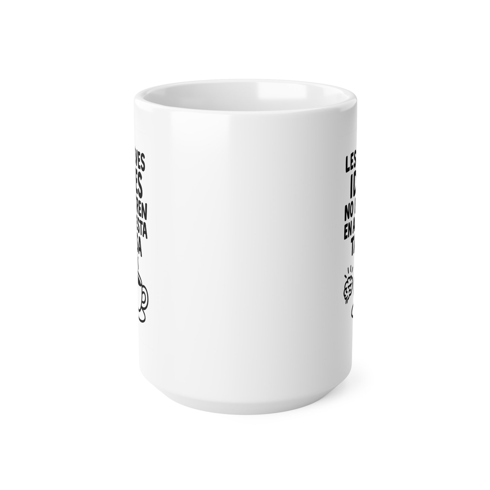 Tassa Les teves idees no entren en aquesta tassa - Imatge 2