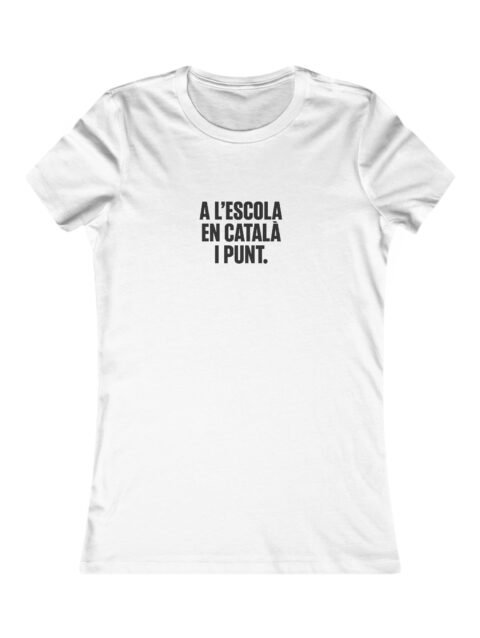 Samarreta Dona Escola