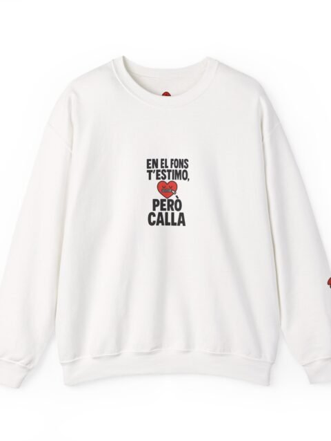 Sweatshirt En e-fons-t’estimo,-però-calla