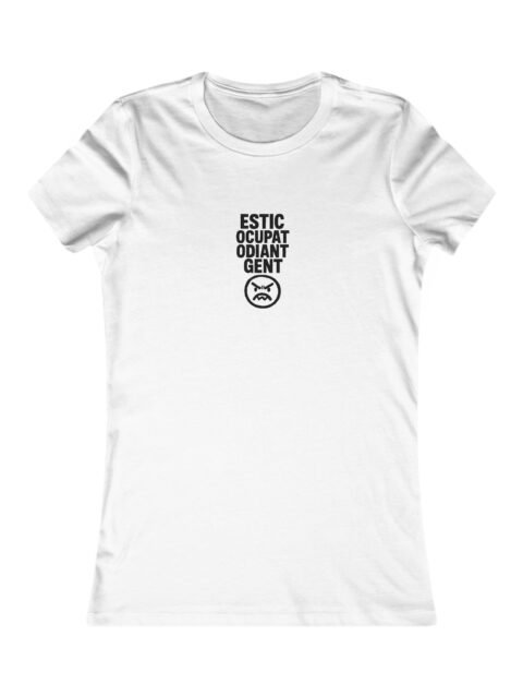 Samarreta Dona Estic ocupat odiant gent