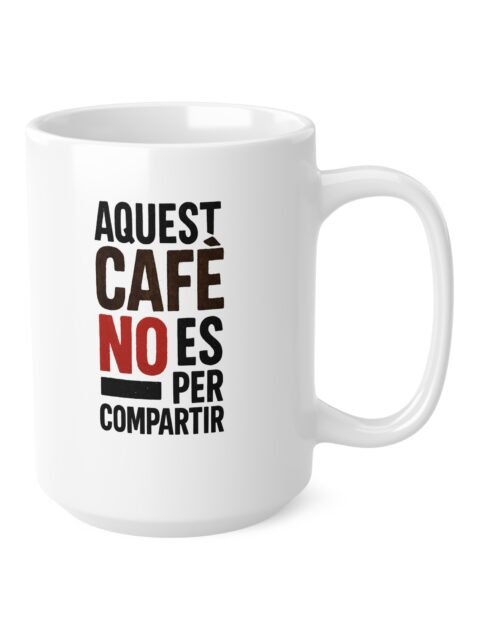Tassa Aquest cafè no és per compartir