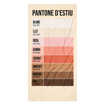 Tovallola Pantone d'Estiu