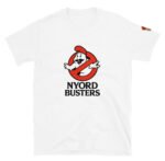 Samarreta Nyord Busters de color blanc (davant) · Capsdesuro